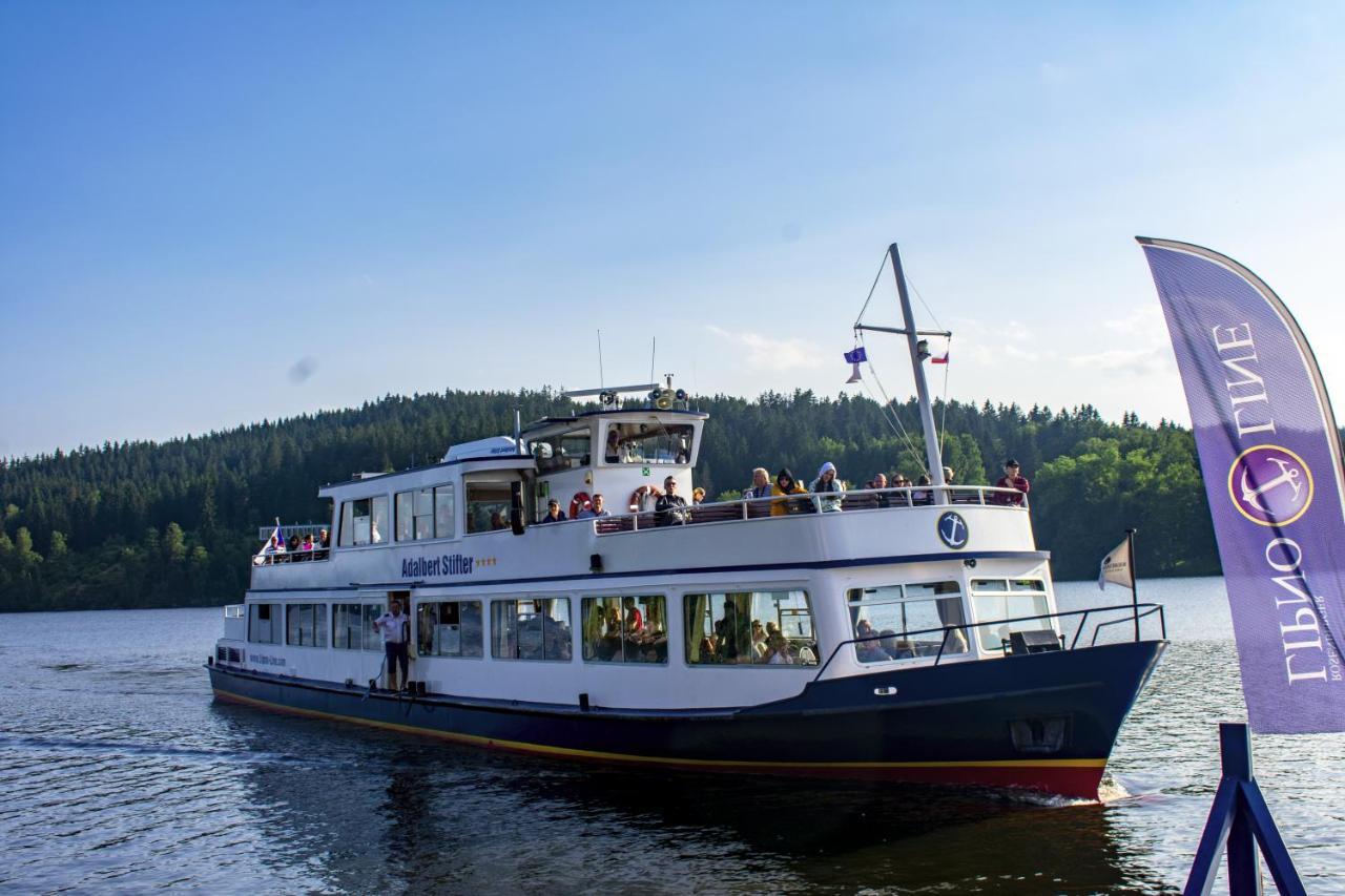 Ubytovani Hanka V Pokoji S Bakonem C408 Frymburk Dış mekan fotoğraf